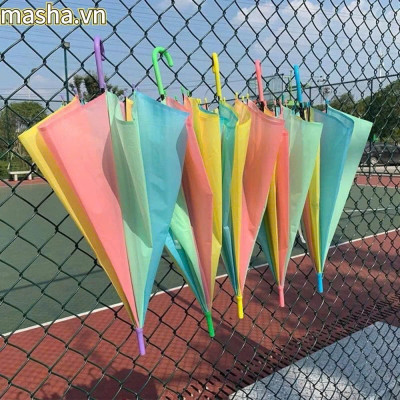 Ô Trong Suốt Cầu Vồng Nhiều Màu, Dài 70cm, Đường Kính 95cm, Phù Hợp Sự Kiện, Sống Ảo - HÀNG CHÍNH HÃNG MINIIN