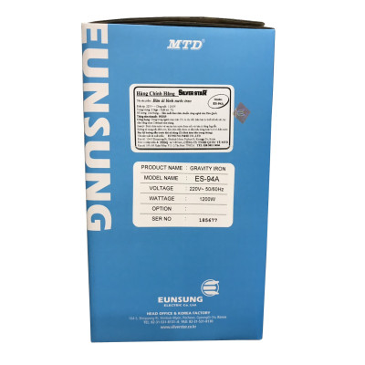Bàn ủi hơi nước bình treo công nghiệp ES-94AL Silver Star - Hàng chính hãng