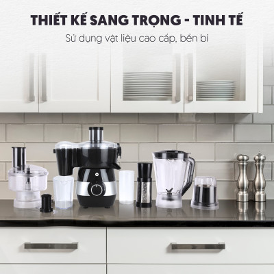 Máy Xay Thực Phẩm Đa Năng & Trong 1 Mishio MK323 - Hàng Chính Hãng