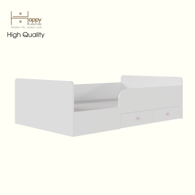 [Happy Home Furniture] KID, Giường ngủ 2 ngăn kéo cho trẻ em , 203cm x 48cm ( DxC), GNG_164, GNG_165