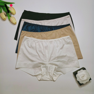 Quần lót nữ dáng đùi boxer chất thun lạnh, co giãn 4 chiều Vicci QV.108 cạp lưng vừa ôm gọn vòng 3