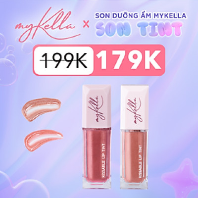 Son Bóng myKella Dưỡng Ẩm Lâu Trôi Màu Hồng
