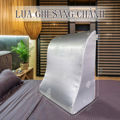 GỐI KÊ CHÂN GIÃN TĨNH MẠCH YOROKOBI - KÍCH THƯỚC 59x48x28CM, HÀNG THƯƠNG HIỆU- MÀU GHI XÁM