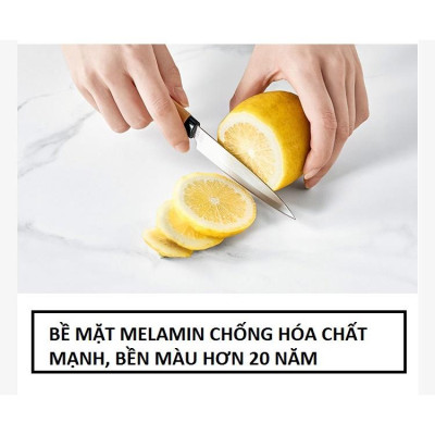 Bàn trà vân đá gỗ công nghiệp hiện đại phòng khách chung cư kết hợp tủ tivi có thể kéo ra thu vào LH058