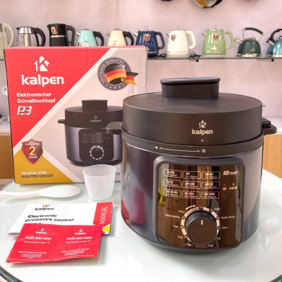 Nồi áp suất điện 4L Kalpen P3 công suất 800W - Hàng chính hãng