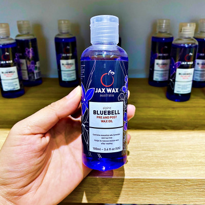 Dầu lau sáp wax lông Jax Wax Bluebell Post Oil 100 ml