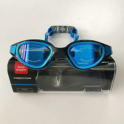 Kính Bơi Người Lớn ConQuest Tráng Gương Chống Sương Mù Chống Tia UV - Xanh Dương Đậm