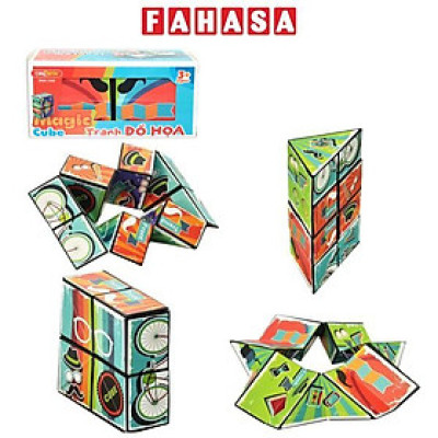 Đồ Chơi Khối Hộp Ma Thuật - Tranh Đồ Họa - Cresta DK81348