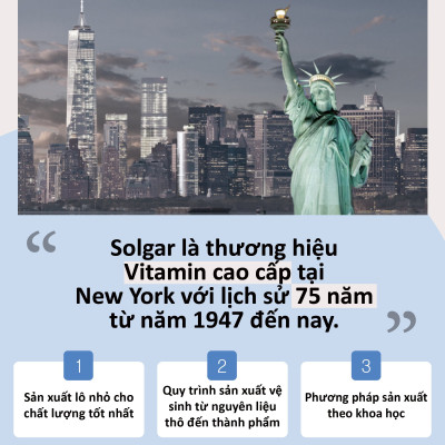 NHẬP KHẨU USA CHÍNH HÃNG - Viên uống hỗ trợ bôi trơn xương khớp, tăng cường độ đàn hồi tế bào sụn Solgar Glucosamine Condrotin MSM 