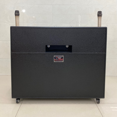 Loa tủ 4 tấc đôi Bossinon 28018K - _Kích thước: 995(W) x 470 (D) x 830 (H)mm _Công suất: 1200Watts - Hàng Chính Hãng