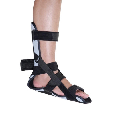 Nẹp Chống Xoay Ngắn Orbe H1 Cố Định, Ổn Định Khớp Cổ Chân Ở Tư Thế Nằm, Vải Cotton Thoáng Khí Và Nẹp Hợp Kim Nhôm