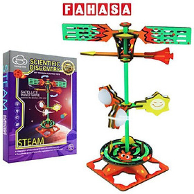 Đồ Chơi Giáo Dục Stem - Mô Phỏng Thiết Bị Kiểm Tra Hướng Gió - Tuosiqui Toys 3050 (4084A) (28 Mảnh Ghép)