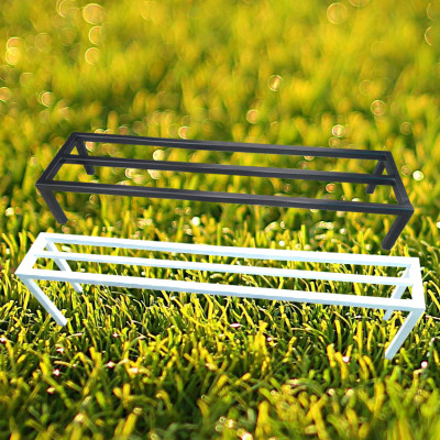 Kệ sắt kê chậu cây.Rộng 15-20-25cm. Dài 50cm. Cao 10-15-20cm.hộp thép 16 x16 mm ( Hàng Chính Hãng )