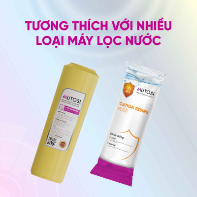 Lõi lọc nước Mutosi - Lõi số 2 Cation - Hàng chính hãng