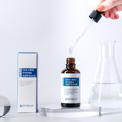 Tinh chất serum căng bóng da KYUNG LAB HA Plus Hydra Ampoule [ HA + B5 ] 50ml