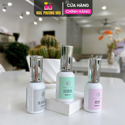Base Top Cứng Móng Hoa Hồng Youth Rose 20ml Làm Nail Cho Nữ, Sơn Gel Bền Mượt, Độ Bám Cao, Dễ Kéo Mượt Nữ Women