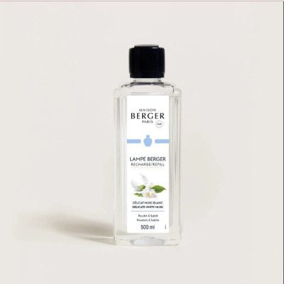 Maison Berger - Tinh dầu đèn xông hương Delicate White Musk - 500ml