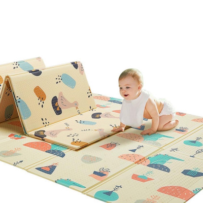 Thảm gấp gọn 2 mặt 1.8mx2m - Thảm xốp cho bé tập bò chống ngã-HH273