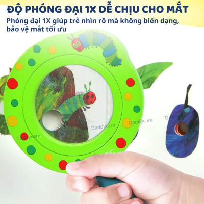 Kính Lúp cho bé Chú Sâu Háu Ăn Magnifying Glass