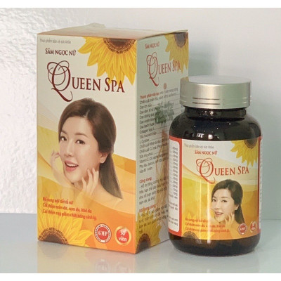 ￼Sâm Ngọc Nữ Queen spa	 – chống lão hóa, Cân bằng nội tiết tố nữ, giữ nét thanh xuân cho phụ nữ – lọ 30 viên, vinaphar