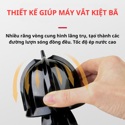 Máy vắt cam, máy ép cam SOKANY SK-651E - Công suất 350W, vắt cam nhanh chóng, tiện lợi, dễ dàng vệ sinh, sử dụng - HÀNG CHÍNH HÃNG