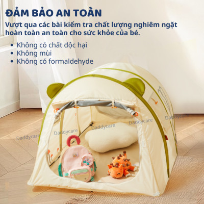 Lều vải cho bé cắm trại kèm thảm dã ngoại chống thấm nước Mideer Deer Camp Party