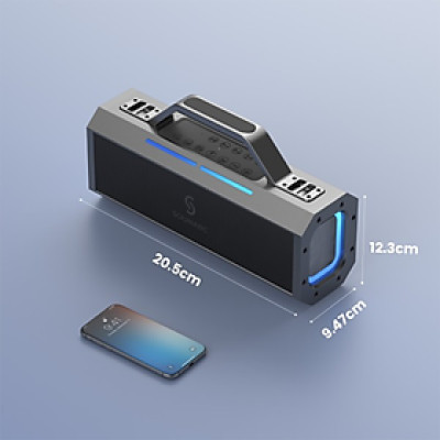 Loa karaoke kháng nước SOUNARC K1 (Tặng kèm 2 Micro) - Hàng Chính Hãng