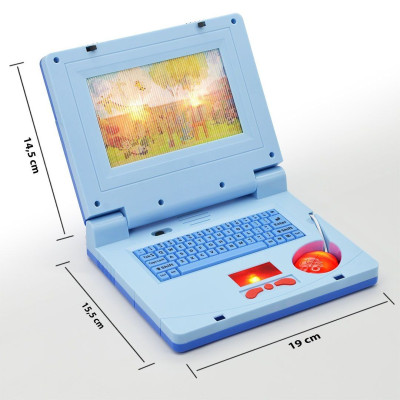 Đồ Chơi DUKA: Laptop Của Bé - Vườn Bách Thú Màu Xanh /Công Chúa Xinh Đẹp Màu Hồng