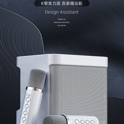 Loa Karaoke Bluetooth SU-YOSO YS-203 Kèm 2 Micro Không Dây ( Hàng Chính Hãng )