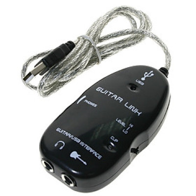 SOAIY Cable USB Guitar Link kết nối đàn guitar với máy tính - Hàng Nhập Khẩu