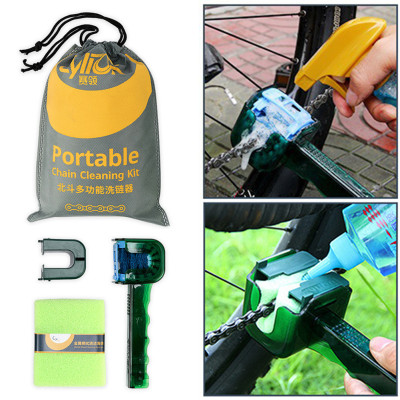 Túi Bàn Chải Vệ Sinh Sên Xích Giúp Bảo Dưỡng Dây Xích Lau Chùi Và Vệ Sinh Líp Cho Xe Đạp Leo Núi, MTB, Xe Đạp Đua MaiLee