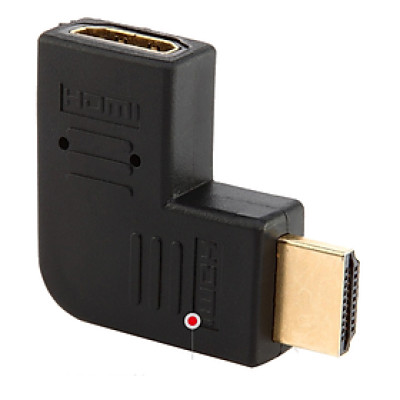 SOAIY Đầu nối HDMI chữ L vuông góc 90 độ - Hàng Nhập Khẩu