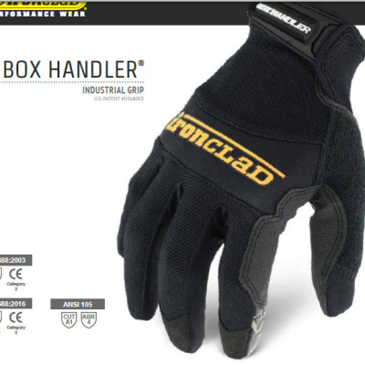 GĂNG Tay Chống Trơn Trượt Hiệu Ironclad BHG-03-M