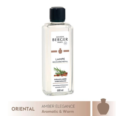 Maison Berger - Tinh dầu đèn xông hương Amber Elegance - 500ml