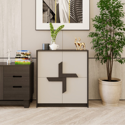 [Happy Home Furniture] PONIX, Tủ lưu trữ 4 cánh mở, 82cm x 32cm x 90cm ( DxRxC), TCM_115