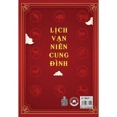 Sách - Lịch Vạn Niên Cung Đình 2025 - Huy Hoàng Bookstore