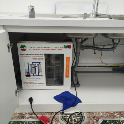 (Hàng chính hãng) Máy lọc nước thải Litero ACE1000I xử lý nước thải Phòng khám chuyên khoa thuộc hệ nội công nghệ oxy hoá bậc cao kết hợp lọc nano và than hoạt tính 1 bộ