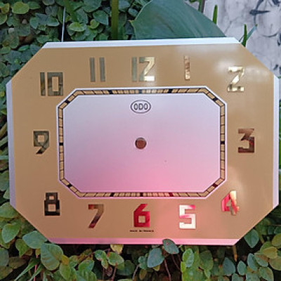 Mặt số nhôm đồng hồ Odo, mặt bát giác ngang Kankoo Clock