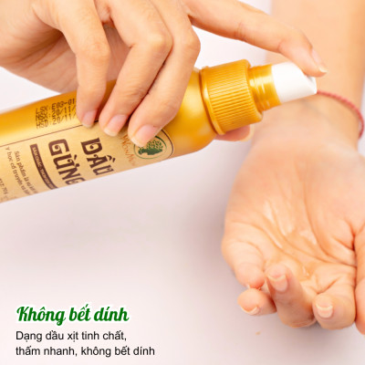 Dầu gừng thảo mộc massage tan mỡ bụng sau sinh Wonmom 70g