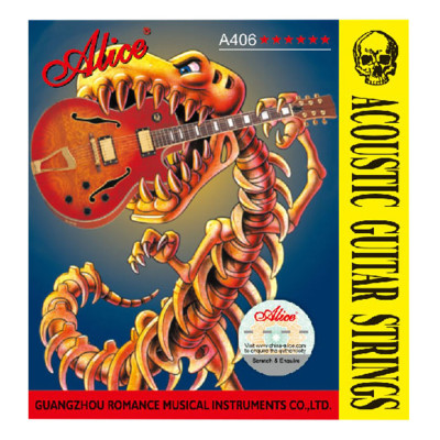 Combo 3 Bộ Dây Dàn Guitar Acoustic Alice A406P