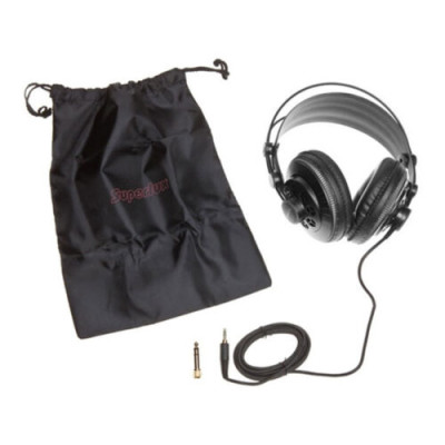 ROGTZ - Tai Nghe Kiểm Âm Siêu Cấp Superlux HD681B - Độ Nhạy Cao 98bB SPL Dải Tần Rộng 10Hz-30kHz Loa 50 Chất Liệu Đệm Cao Cấp Thiết Kế Semi-Open Khung Nhựa ABS Jack Mạ Vàng Cáp 2.5m Jack Chuyển 3.5mm-6.3mm Tương Thích Đa Thiết Bị - Hàng Chính Hãng