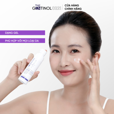 Kem hoạt chất phục hồi Panthenol 5% The Gentinol 0221 giúp làm dịu da, cải thiện nám, dưỡng ẩm làn da mịn màn và trắng sáng 50g