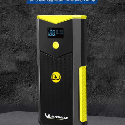 Bộ kích bình ô tô 750A - 1500A chuyên dụng  có đèn pin Michelin 4165ML