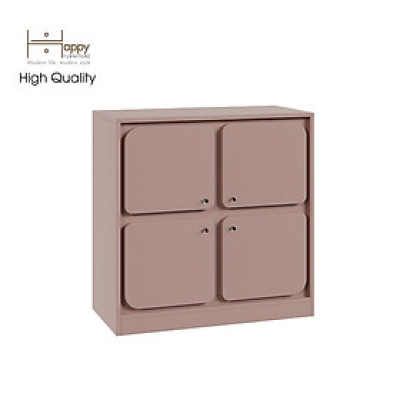 [Happy Home Furniture] SWEETY, Tủ lưu trữ 4 cánh mở, 82cm x 40cm x 82cm ( DxRxC), TCM_061