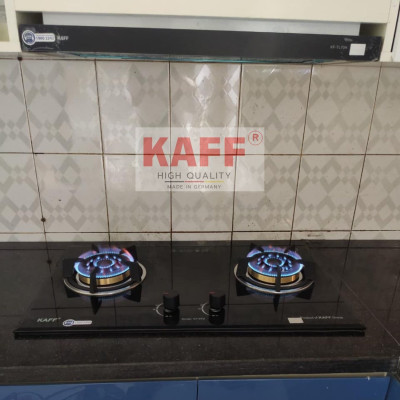 Máy hút mùi âm tủ ray kéo inox phối kính 900mm KAFF KF-TL90H - Hàng Chính Hãng