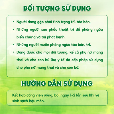 Gel An Trĩ Vương Vinh Gia Giúp hỗ trợ Chăm Sóc Làm Mát, Dịu Da Dùng Khi Bị Trĩ, Táo Bón, Nứt Kẽ Hậu Môn Tuýp 20g