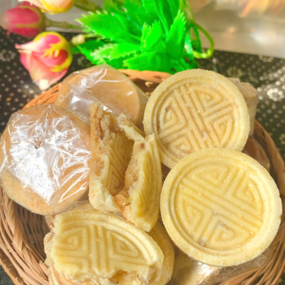 Bánh Đậu Xanh Nhân Thịt Nướng Giòn 250g VietTin Mart