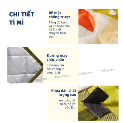 Lều vải cho bé cắm trại kèm thảm dã ngoại chống thấm nước Mideer Deer Camp Party