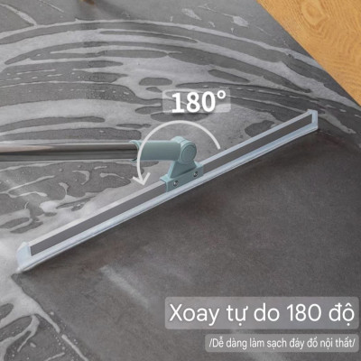 CÂY GẠT SÀN GẠT KÍNH SILICON 50CM CÁN DÀI ĐIỀU CHỈNH NGẮN DÀI CÂY GẠT SÀN GẠT KÍNH SIÊU SẠCH 2 IN 1