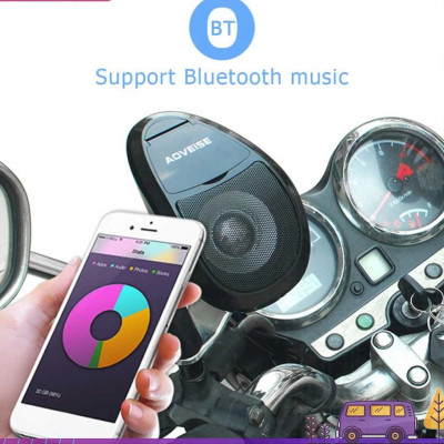 loa AOVEISE MT493 gắn chân gương xe máy kết nỗi bluetooth âm thanh cực chất chống nước